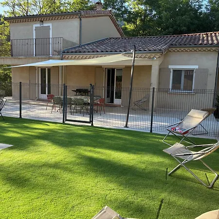 Vila Spacieuse En Ardeche Avec Piscine , En Bord De Riviere *